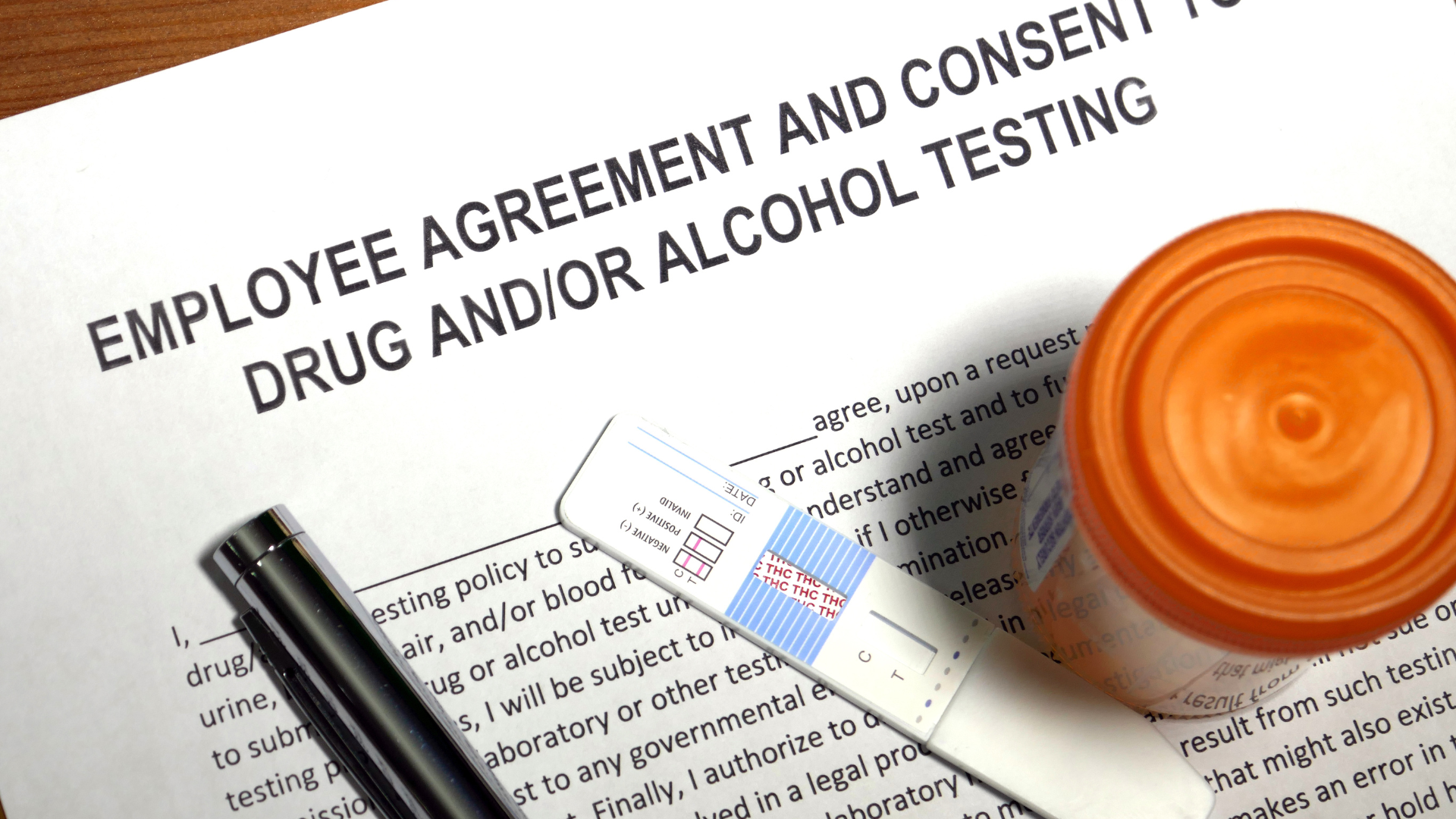 Drug testing in an article about non profit employee drug testing best practices